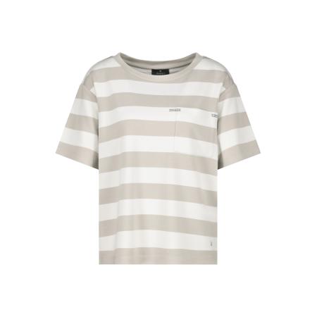 Monari monari Shirt beige / wit