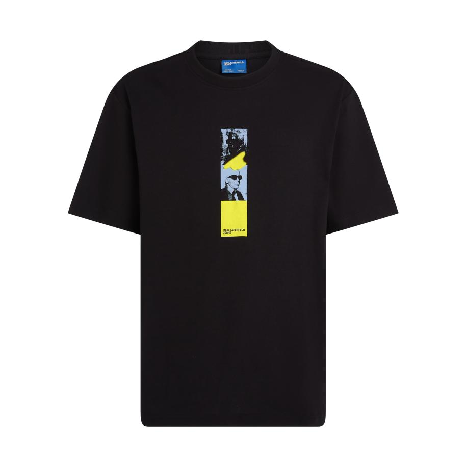 Karl Lagerfeld KARL LAGERFELD JEANS Shirt opaal / geel / zwart -