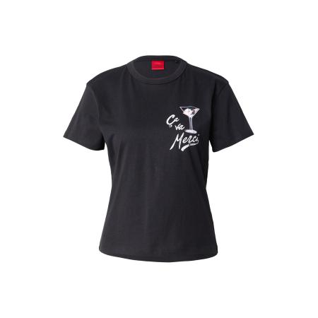 Hugo Boss HUGO Shirt Destrel_2 zwart / wit