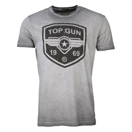 TOP GUN Shirt Powerful grijs
