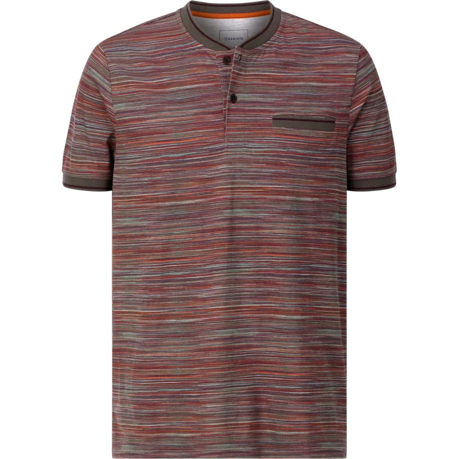 BABISTA BABISTA Shirt grijs / donkerrood -