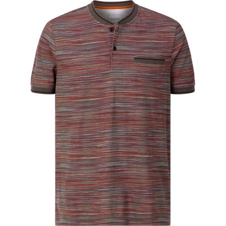 BABISTA BABISTA Shirt grijs / donkerrood