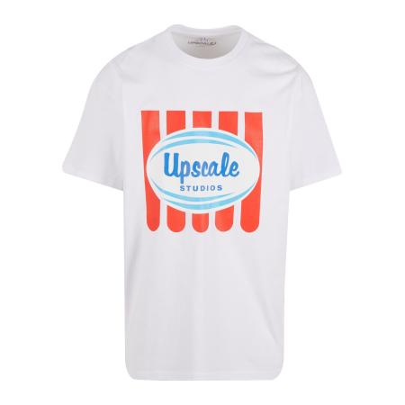 mister tee MT Upscale Shirt Ice Cream blauw / geel / oranje / wit