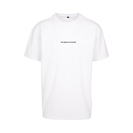mister tee Mister Tee Shirt We Dream in Colors groen / rood / wit