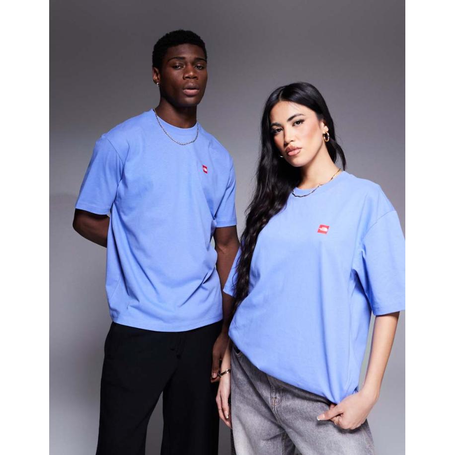 The North Face Kilimanjaro T-shirt met print in blauw Blauw