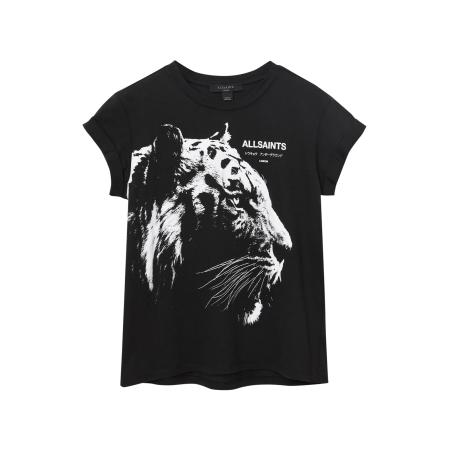 AllSaints AllSaints Shirt IVANA ANNA zwart / wit