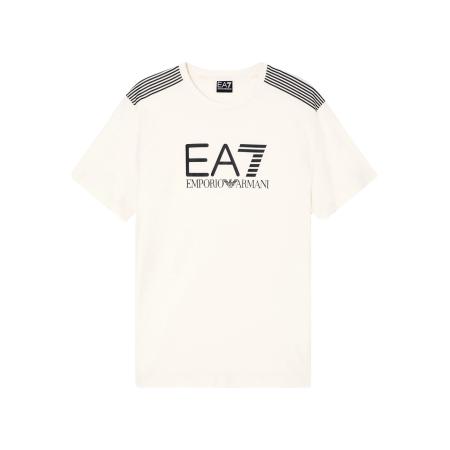 Emporio Armani EA7 Emporio Armani Shirt zwart / wit