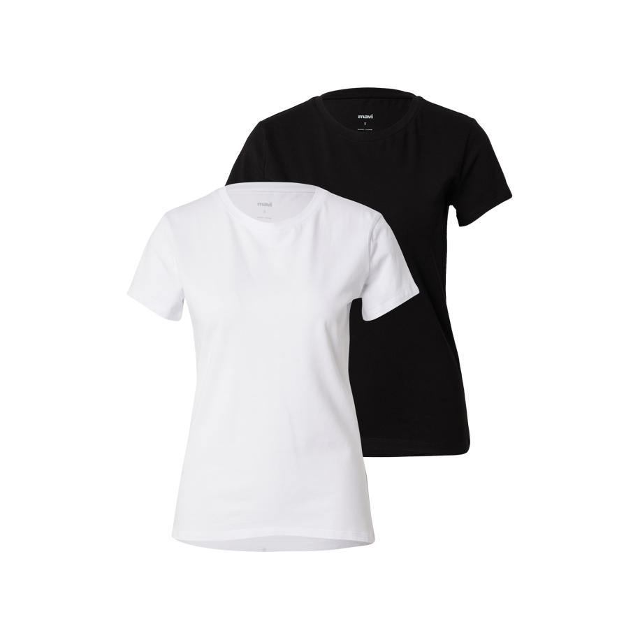 Mavi Mavi Shirt zwart / wit -