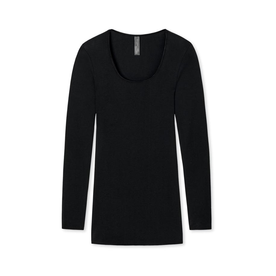 Schiesser SCHIESSER Shirt zwart -