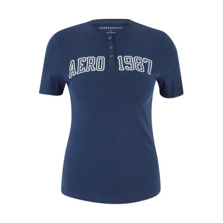 Aeropostale AÉROPOSTALE Shirt navy / wit