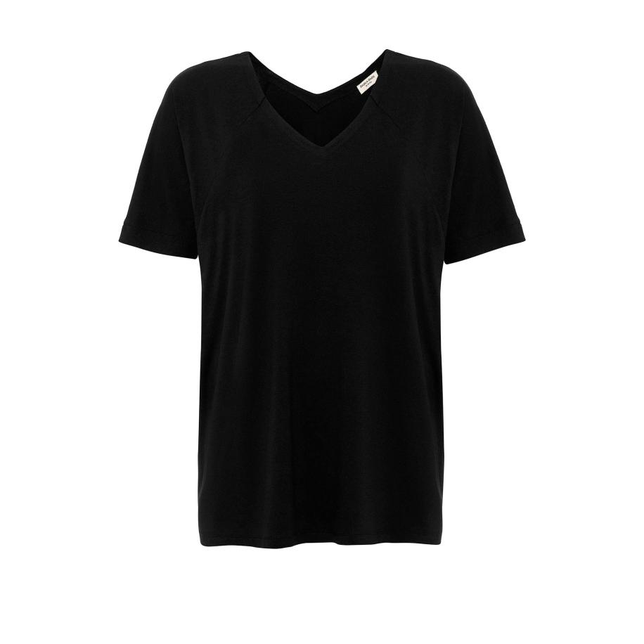 Anou Anou Anou Anou Shirt zwart -