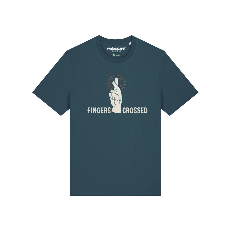 Watapparel Watapparel Shirt lichtgrijs / petrol / donkeroranje -