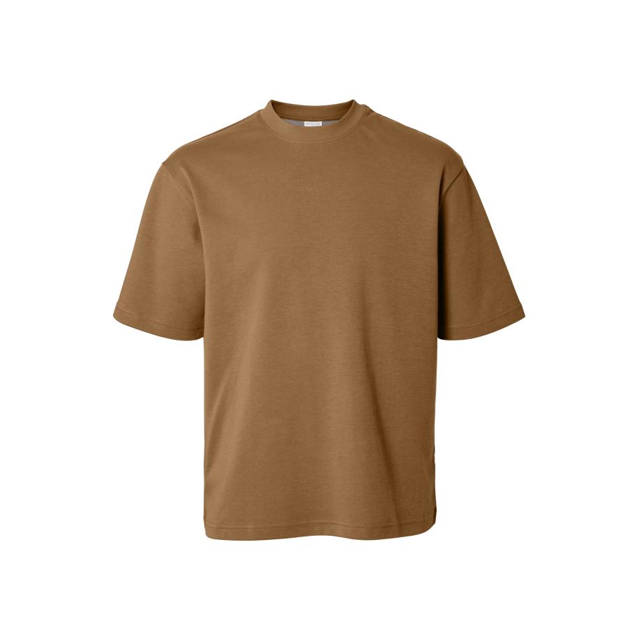 Selected SELECTED Shirt SLHOSCAR bruin -