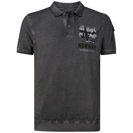 jan vanderstorm Jan Vanderstorm Shirt Alsing donkergrijs