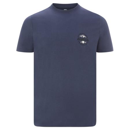 jan vanderstorm Jan Vanderstorm Shirt Ingefrerk navy / grijs / aardetinten