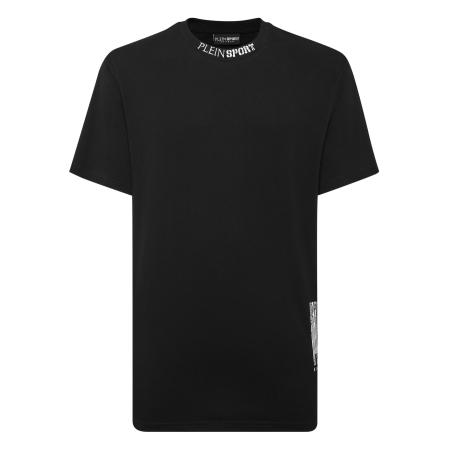 Plein Sport Plein Sport Shirt Barcode zwart / wit