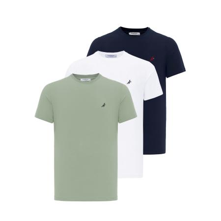 Moxx Paris Moxx Paris Shirt pastelgroen / zwart / wit