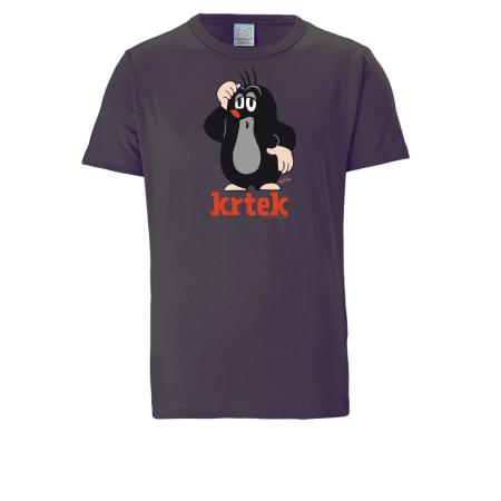 LOGOSHIRT Shirt Der Kleine Maulwurf Krtek marine / grijs / rood / zwart