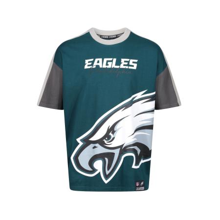 Recovered Recovered Shirt NFL Eagles Philadelphia Cut and Sew Midnight turquoise