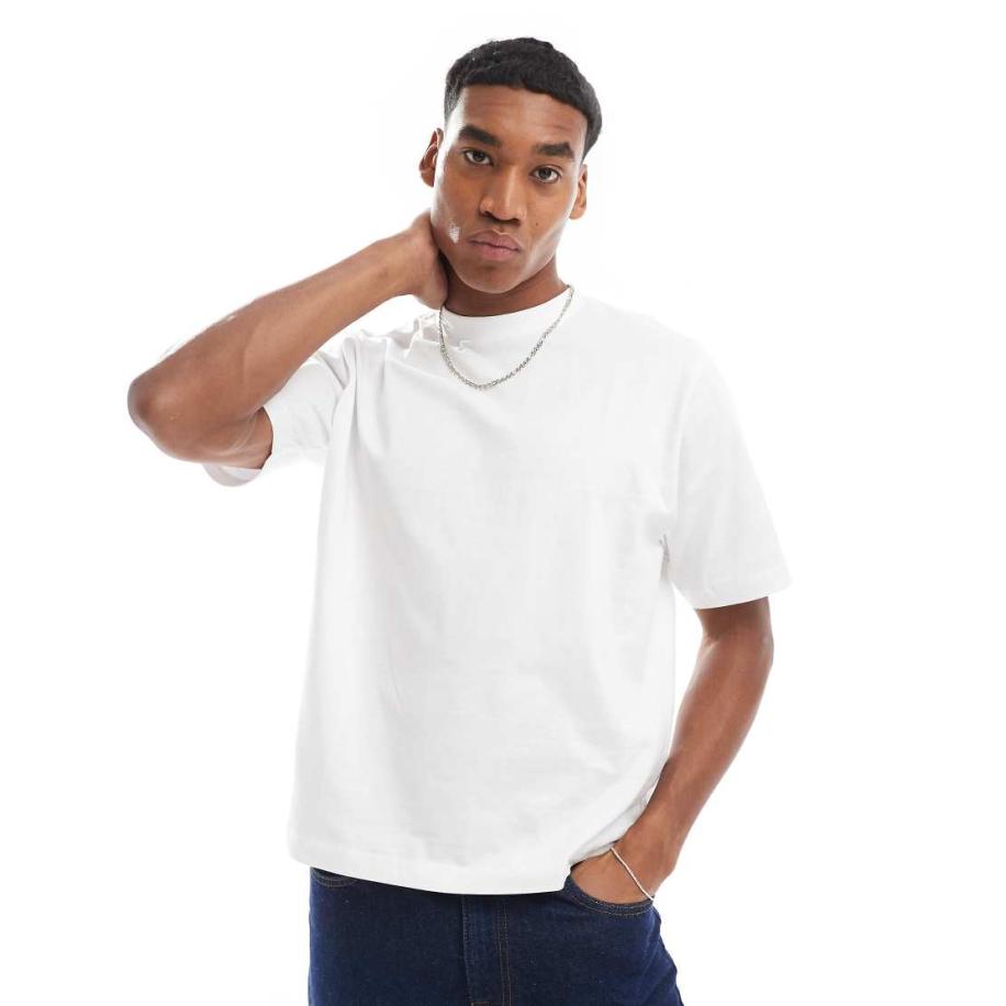 Cotton On - Cropped T-shirt in wit Wit