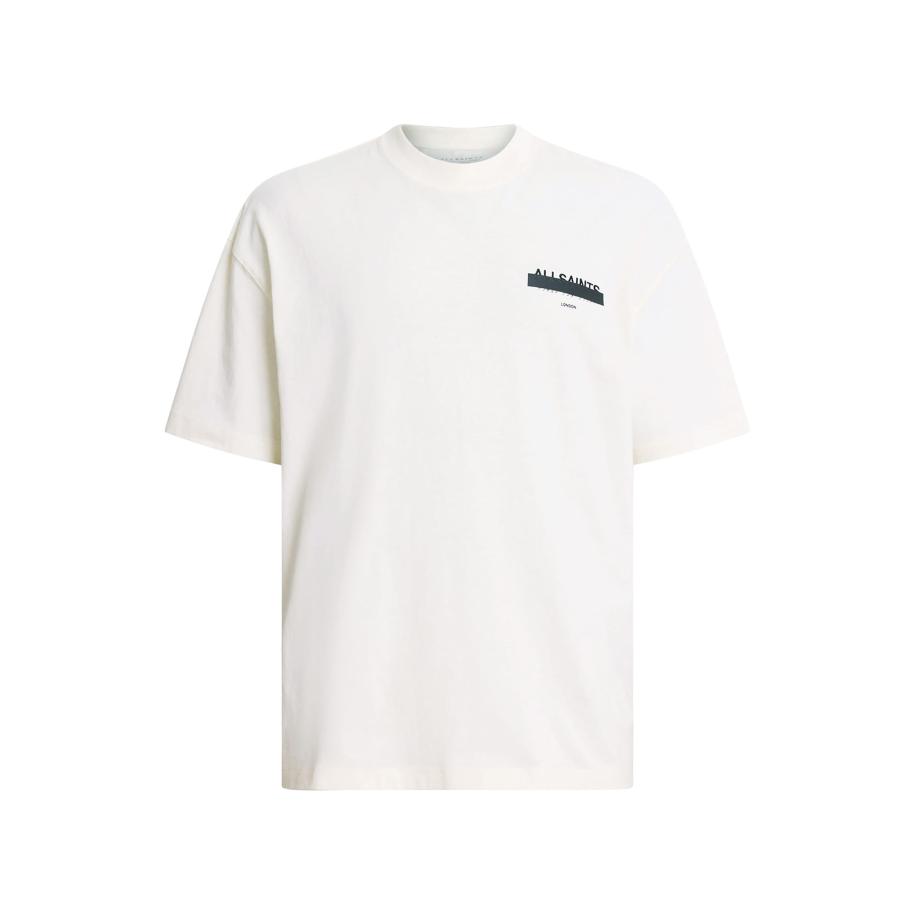 AllSaints AllSaints Shirt REDACT zwart / wit -