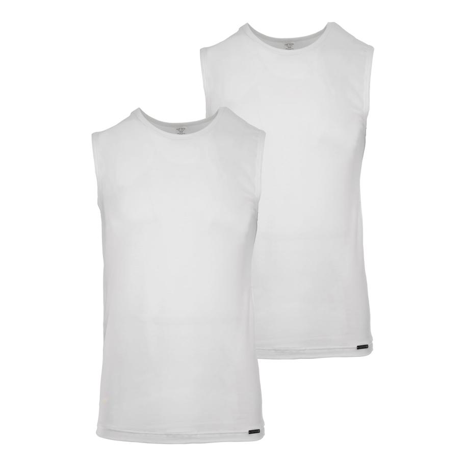 Olaf Benz Olaf Benz Onderhemd Collegeshirt RED 1601 2-Pack wit -