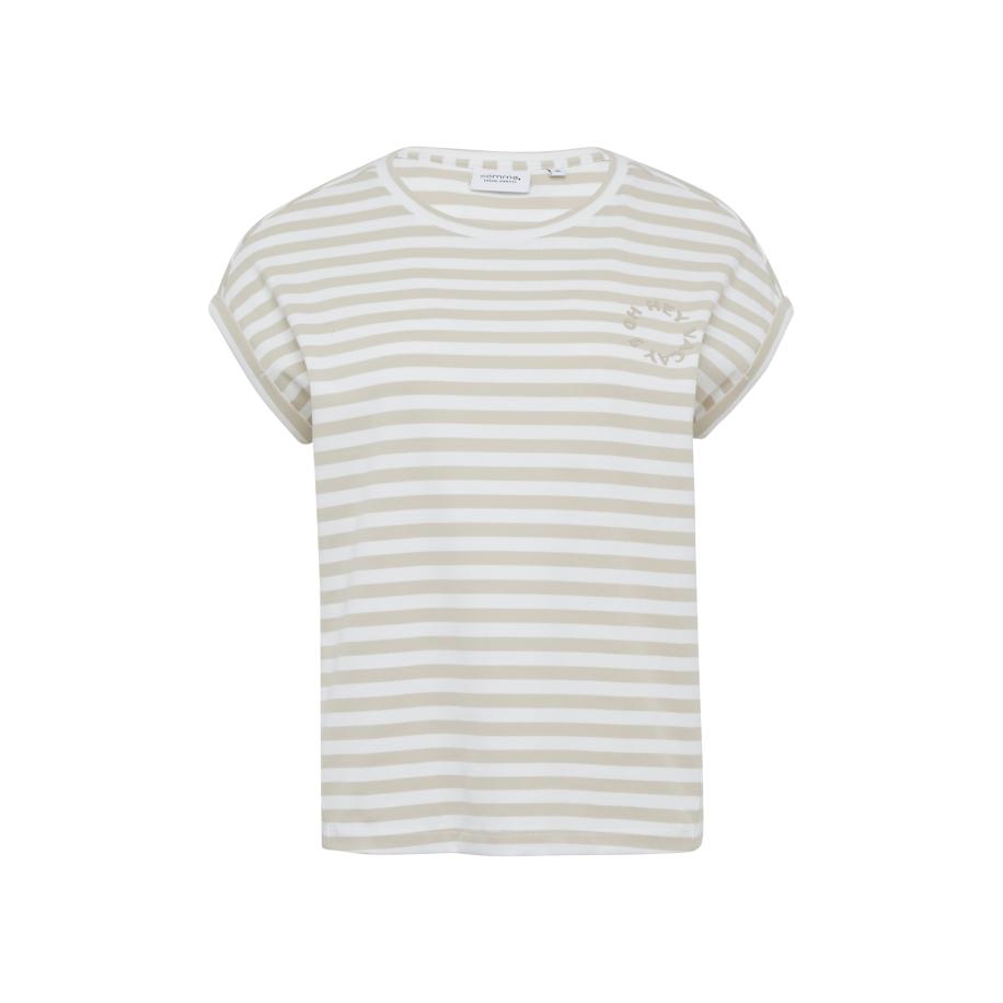 comma casual identity comma casual identity Shirt beige / wit -