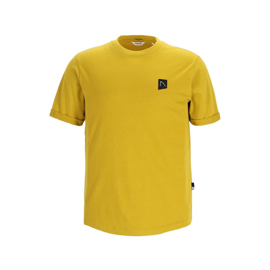 Chasin' CHASIN Shirt Brody curry / zwart / wit -