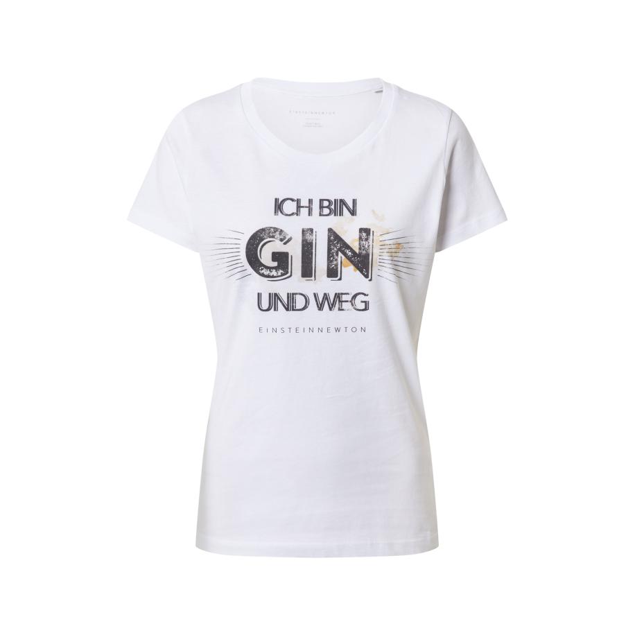einstein & newton EINSTEIN & NEWTON Shirt Gin Weg goud / zwart / offwhite -