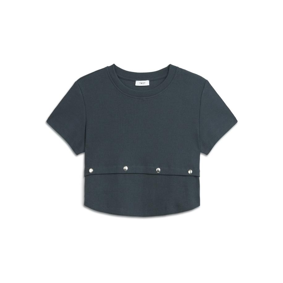 Twist Twist Shirt navy -