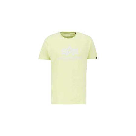 Alpha Industries ALPHA INDUSTRIES Shirt limoen / wit