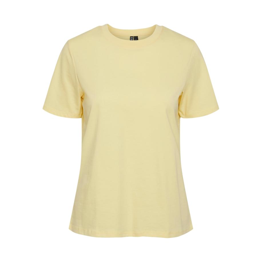 Pieces PIECES Shirt PCRIA pasteelgeel -