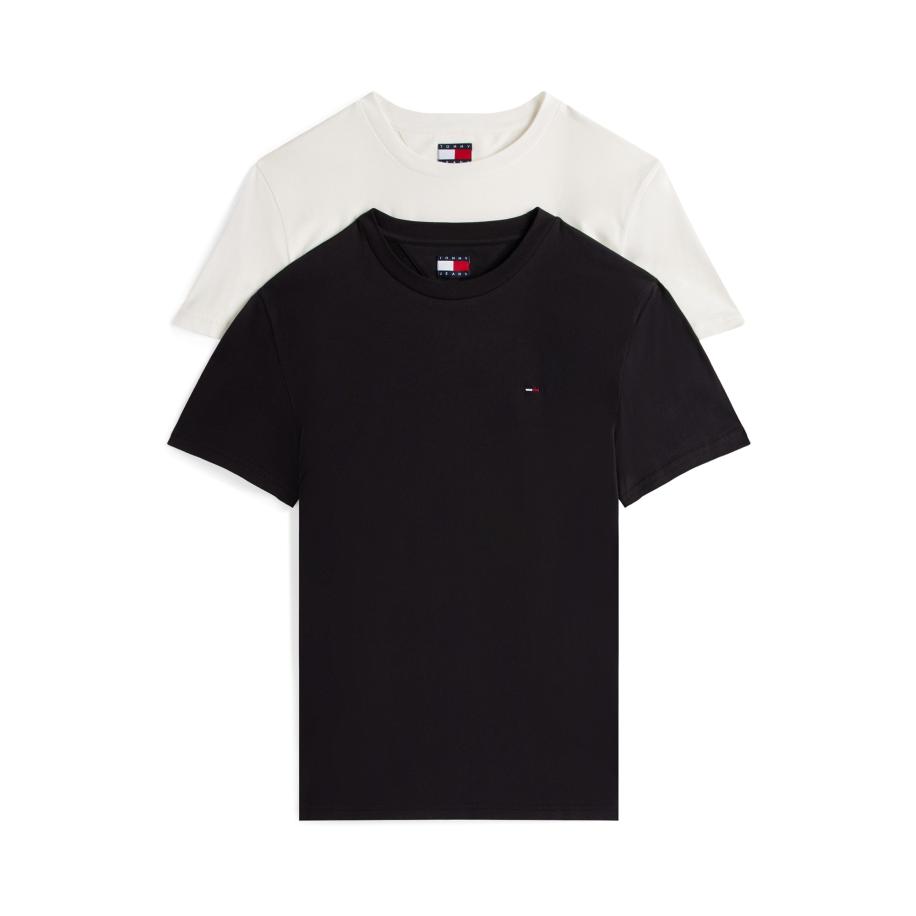 Tommy Jeans Tommy Jeans Shirt zwart / wit -