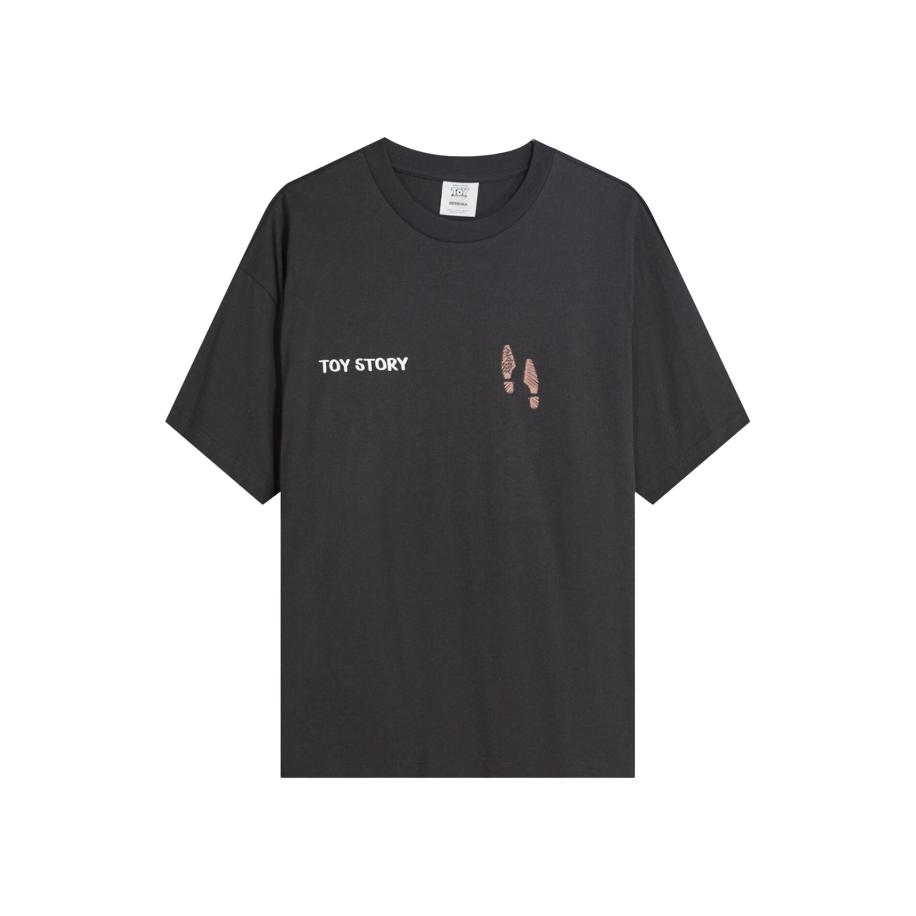 Bershka Bershka Shirt TOY STORY bruin / geel / donkergrijs / wit -