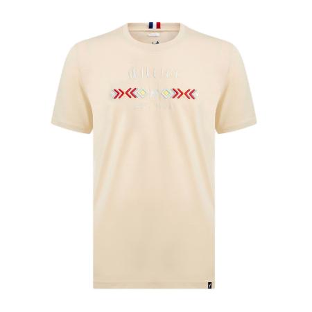 Williot Williot Shirt beige / mintgroen / karmijnrood