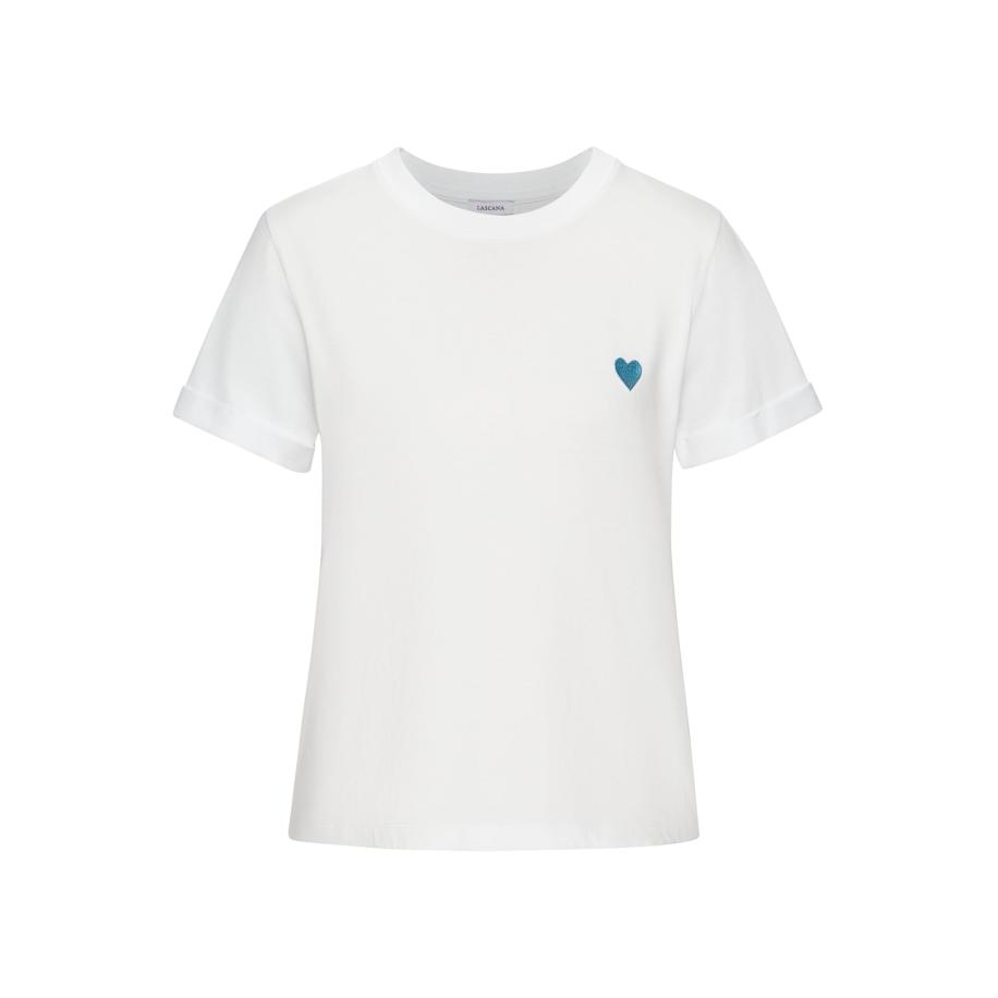 Lascana LASCANA Shirt blauw / wit -