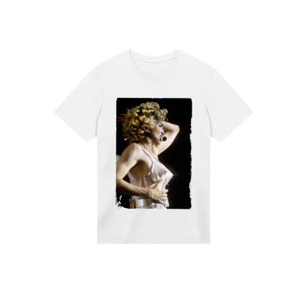 F4NT4STIC F4NT4STIC Shirt Madonna Live At Wembley 1990 By Stephen Wright mosterd / rosa / zwart / wit