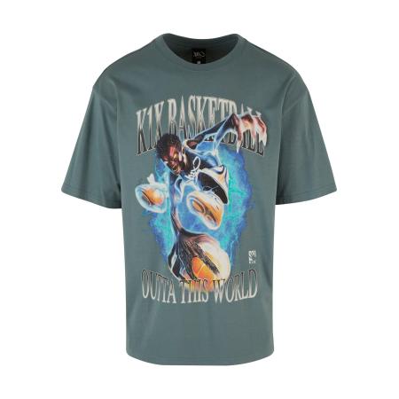 K1X K1X Shirt Bootleg aqua / smaragd / zwart / wit