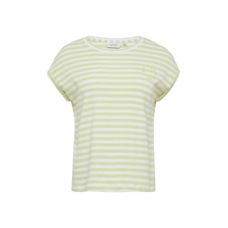 comma casual identity comma casual identity Shirt lichtgeel / wit