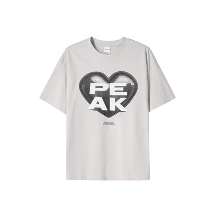 Bershka Bershka Shirt PEAK grijs / donkergrijs / zwart / offwhite