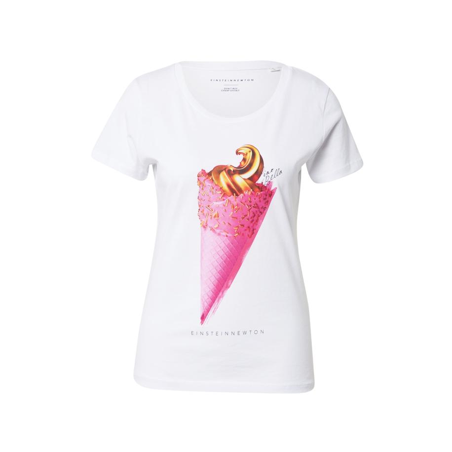 einstein & newton EINSTEIN & NEWTON Shirt Golden Ice goud / pink / wit -