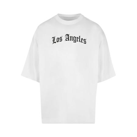 mister tee Mister Tee Shirt Los Angeles zwart / wit