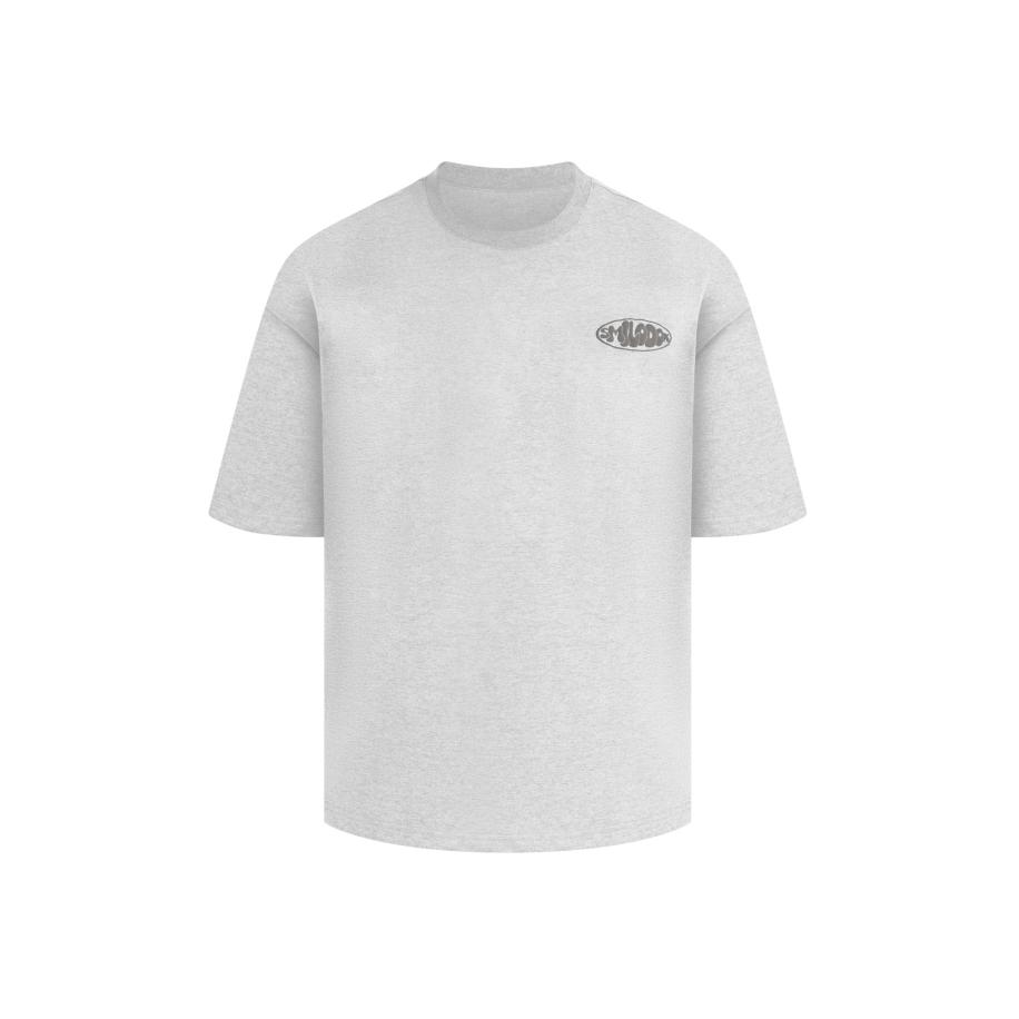 Smilodox Smilodox Shirt Vlery grijs gemêleerd -