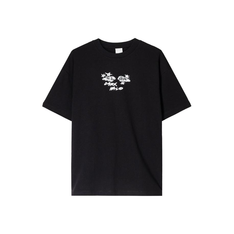 Bershka Bershka Shirt zwart / wit -