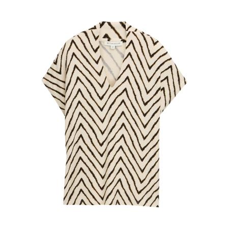 Tom Tailor TOM TAILOR Shirt nude / bruin / zwart