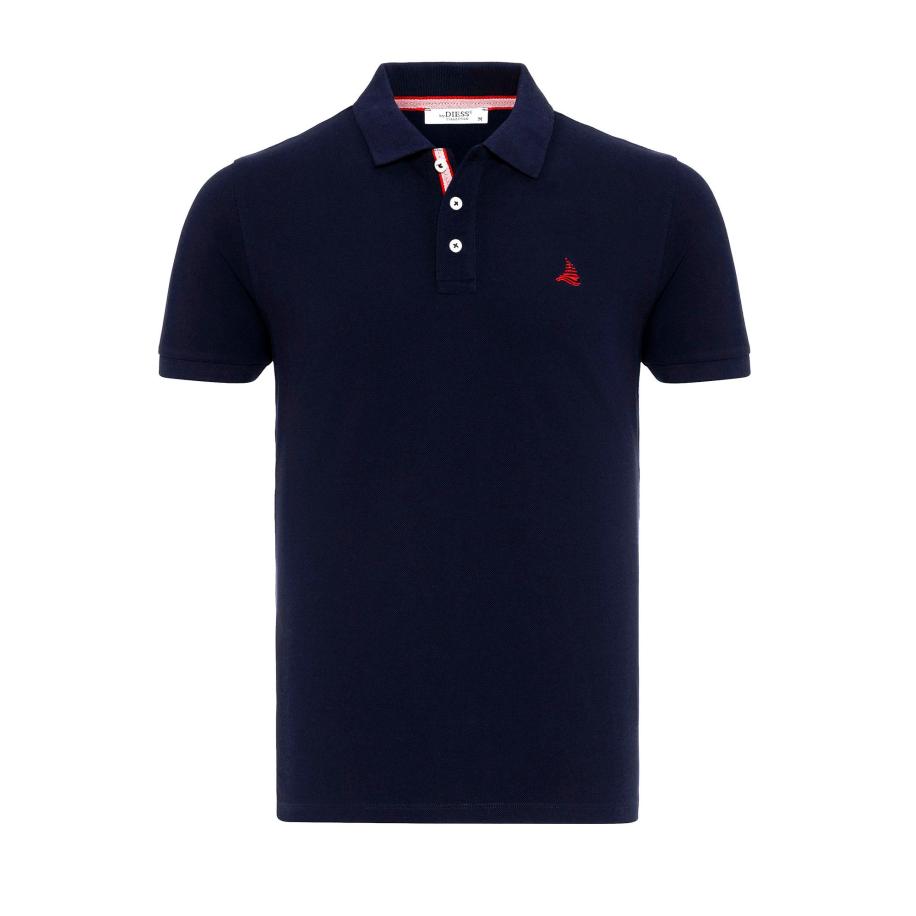 By Diess Collection By Diess Collection Shirt navy / rood / wit -