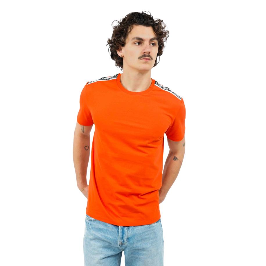 Emporio Armani Man Jersey T-Shirt Beachwear Rood