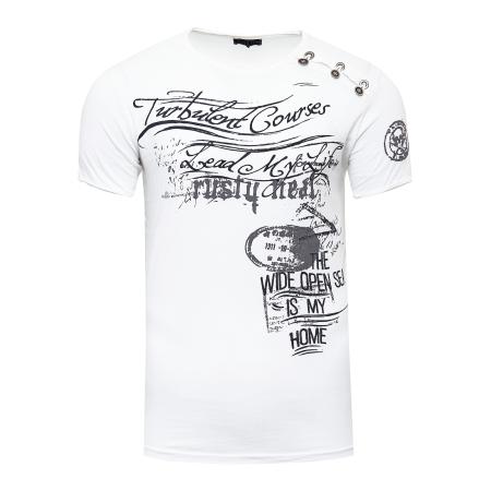 Rusty Neal Rusty Neal Shirt zwart / wit