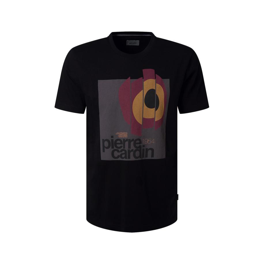 Pierre Cardin PIERRE CARDIN Shirt lichtbruin / grijs / zwart -