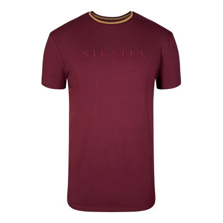 SikSilk SikSilk Shirt bourgogne